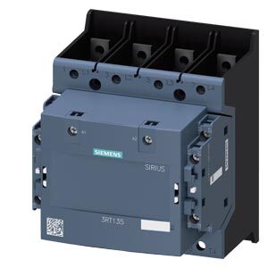 Image of a Siemens 4 Pole Power Contactor with 4NO main contacts.